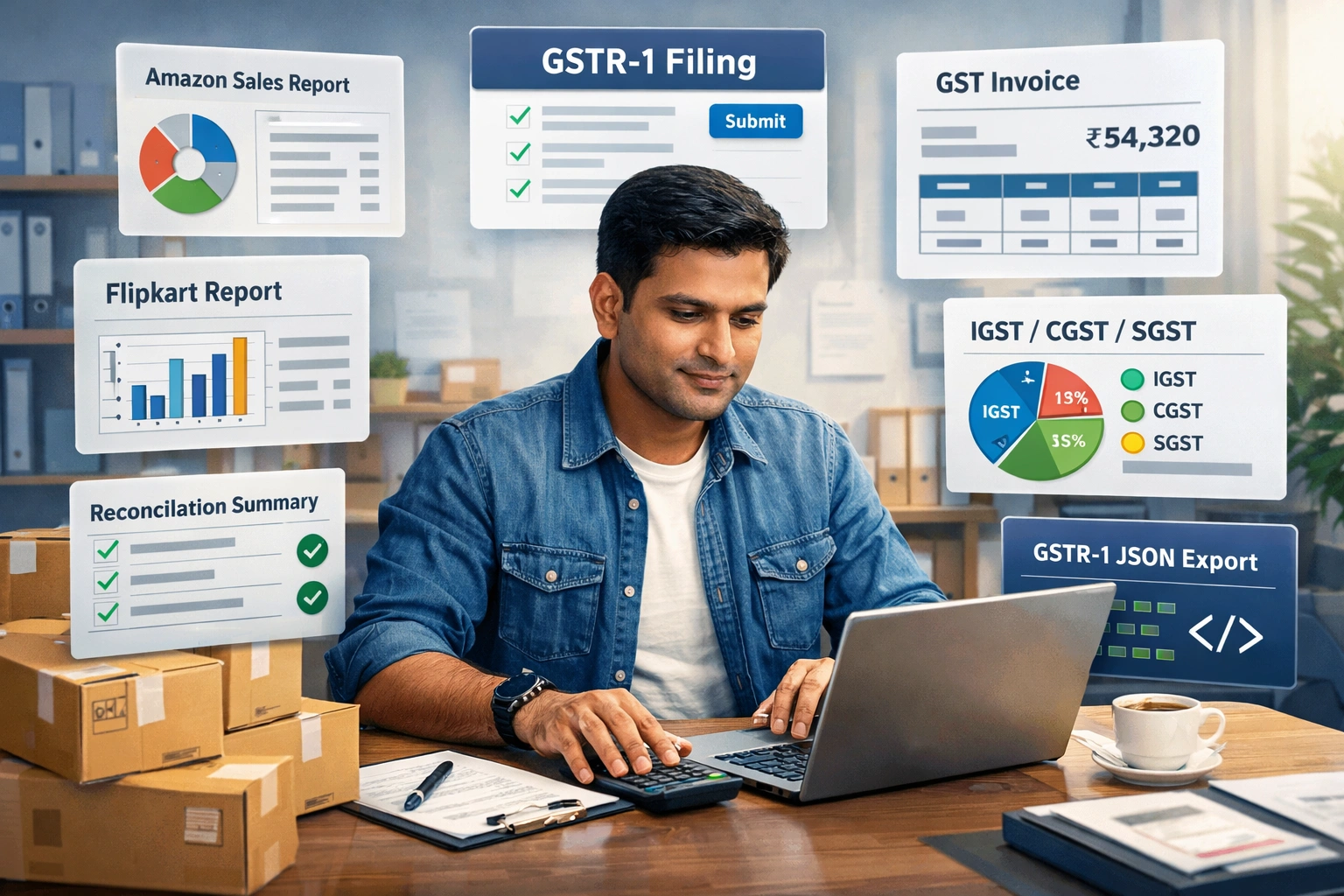 GST Online Seller Dashboard